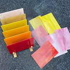 LITMIND 12 Sheets Stained Glass Variety Pack, 4 x 6 Inch Cathedral Art - Image 2