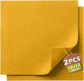 Gold Soft Felt Sheets for Crafts, 1.6mm Thick, Handmade Crafts, DIY Projects by Grainear