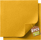 Gold Soft Felt Sheets for Crafts, 1.6mm Thick, Handmade Crafts, DIY Projects by Grainear