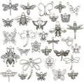 100g About Craft Supplies Mixed Butterfly Dragonfly Bee Insect Charms by WOCRAFT