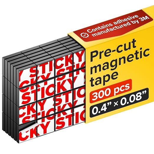 Hyper-Sticky Magnets with Adhesive Backing by X-betMAGNET