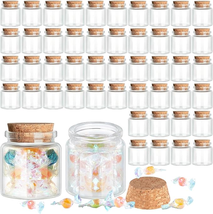 Patelai 12 Pcs Small Glass Jars by Patelai
