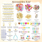 Ecoofor 561 Pcs Keychain Making Kit - Image 2