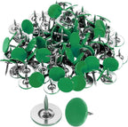 uxcell 150Pcs Upholstery Tacks, 11mmx10mm Flat Head Thumb Tack Decorative by uxcell