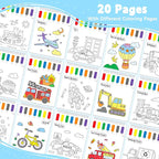 SOCOLER Paint with Water Coloring Books - Image 2