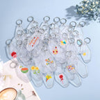 Yoption 20pcs Blank Motel Keychain Bulk - Image 2