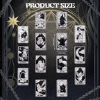 22 Pcs Tarot Card Acrylic Charms Vintage Magic Tarot Card Pendants Rectangle - Image 2