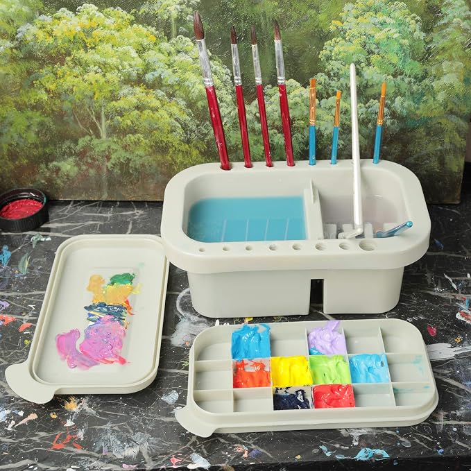MyLifeUNIT Paint Brush Cleaner, Paint Brush Holder and Organizers - Image 6