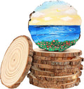 FSWCCK 10 PCS Unfinished Wood Slices by FSWCCK