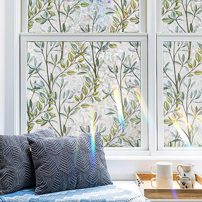 ADD.HERES Window Privacy Film, Stained Glass Decorative Static Cling, Removable - Image 8