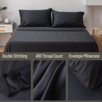 Bella Coterie | Luxury Bamboo Viscose King Size Pillowcase Set | 100% - Image 3