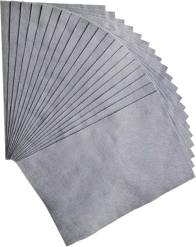 Jtnohx Color Felt, Soft Felt Sheets, 1.4mm Thick 8"x12" Handicraft Felt Fabrics - Image 3