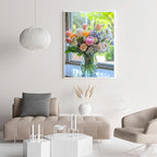 Ausanrl Flowers Diamond Art Kits - Image 2