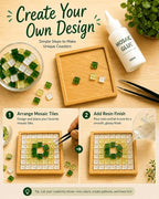 Bamboo Coasters for Crafts, DIY resin projects, classroom crafts and handmade - Image 3