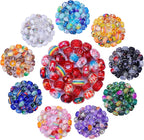 240 Pieces Assorted European Craft Beads Large Hole Lampwork Spacer Beads - Image 2