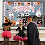 Halloween Ghost & Pumpkin Paper Cutouts - Image 7