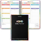 ADHD Daily Planner for Neurodivergent Adults by Templatables