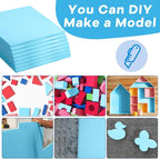 Frienda 12 Pcs Foam Board Bulk XPS Foam Sheet Panel - Image 7