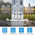 CALPALMY 12x24 Inch Clear Acrylic Sheet - Image 5