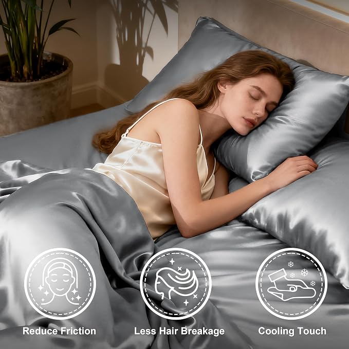Love's cabin Satin King Sheet Sets - Image 3