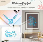 VViViD DECO65 Matte Pastel Light Blue Permanent Adhesive Craft Vinyl - Image 2