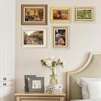 10-Pack Gold Vintage Picture Frames Set, Antique Gallery Wall Frame Set | Wall - Image 6
