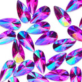 100PCS 18x9mm Large AB Colorful Rhinestones Jewels Gems by Unknown