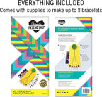 Choose Friendship Bracelet Making Kit – 20 Pre-Cut Threads, Portable Loom - Image 3