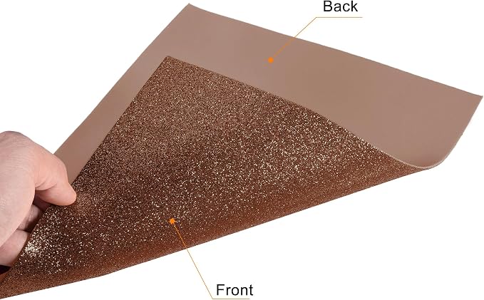 uxcell Brown Shiny EVA Foam Sheets 11 x 8 Inch 2mm Thick - Image 4