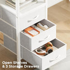 Huuger L Shaped Office Desk - Image 6