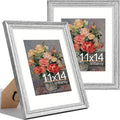 Vittanly 11x14 Picture Frames Set of 2, Ornate Vintage Photo Frame by Vittanly