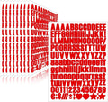 Letter Stickers, Mailbox Numbers, 0.5 Inch Waterproof Vinyl Alphabet | 1/2 Inch by Llewyn