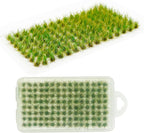 Woohome 120 PCS Bushy Tufts Static Grass Tuft Model Grass Tuft by Woohome