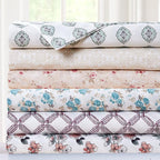 Modern Threads Printed 4-Piece Extra Soft Bedding Sheets & Pillowcase Set - Image 4