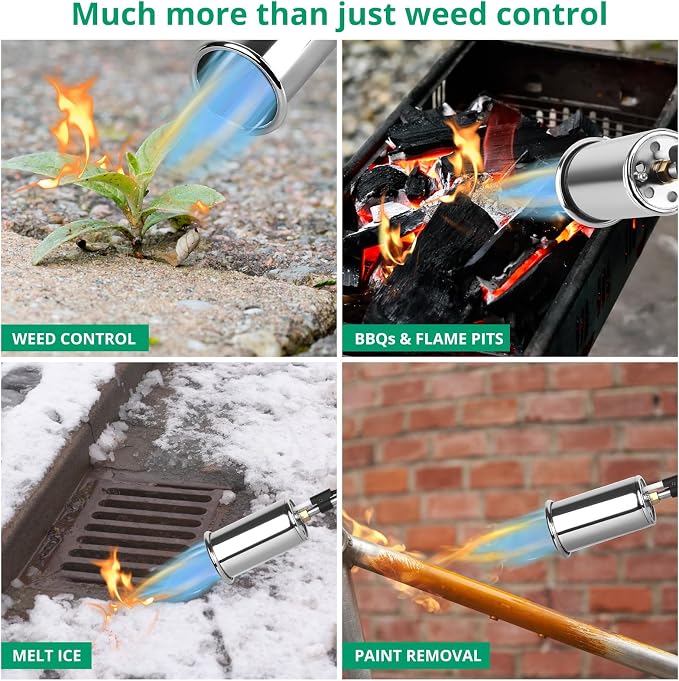 Sondiko Big Flame Propane Torch Head Kit, Weed Torch, Heavy Duty Blow Torch - Image 6