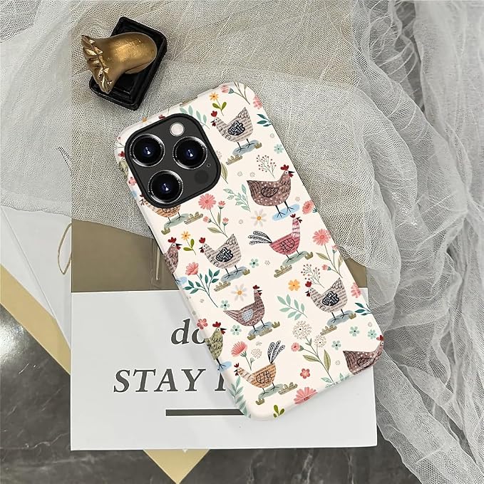 ZHEGAILIAN Case for iPhone 14 Pro Max, Chicken Farmhouse Animal Rooster Durable - Image 6