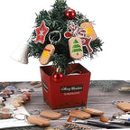 JUXYES 200 PCS Unfinished Wooden Keychain Blanks - Image 9