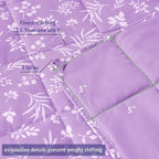 yescool Weighted Blanket for Adults Cooling Heavy Blanket for Sleeping Perfect - Image 4