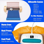 VinylRus Royal Blue Glitter HTV Heat Transfer Vinyl Roll-12 x 10ft Blue Glitter - Image 6