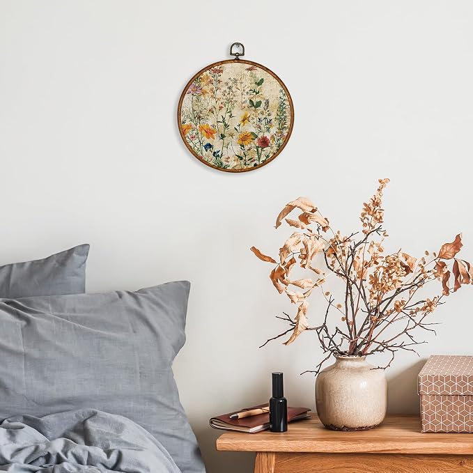 KSDUT Boho Flower Floral Wall Decor Art - Image 2