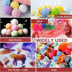 CHANGTIKEJI Mica Powder，48 Colors - 10g/Bottle of Natural Pigment Powder - Image 5