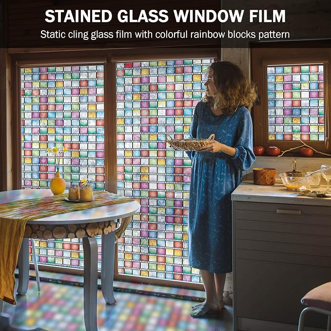 Rainbow Window Tint, Decorative Window Stickers - Image 2
