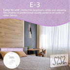 3Pcs Free Motion Quilting Templates - Image 5