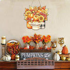Unfinished Fall Wreaths Wood Crafts to Paint Set of 3, Unfinished Wood Cutouts - Image 4