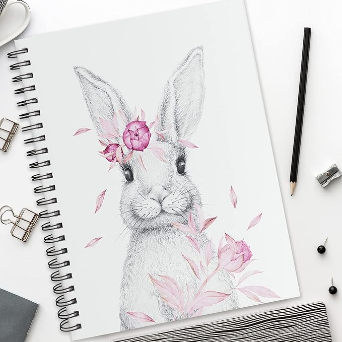 FIXSMITH 5.5"X8.5" Sketch Book | 400 Sheets Sketchbook |Acid Free Drawing Paper - Image 7