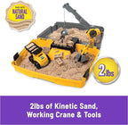 Kinetic Sand Construction Site, Moldable Play Sand Sensory Toys, Ages 3+ - Image 2