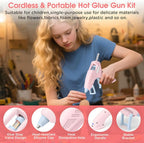Cordless Hot Glue Gun, Fast Preheating - Image 6