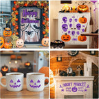 WRAPXPERT Purple Vinyl Permanent, Matte Adhesive Vinyl Roll - Image 2