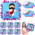 Chunful 6 Sets Christian Tied Pillow Craft Kit 2026 VBS Crafts Jesus He Lives by Chunful