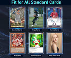 100 Toploaders, 35pt 3"x4" Clear Hard Plastic Card Sleeves | Fit 2.5" x 3.5" - Image 5